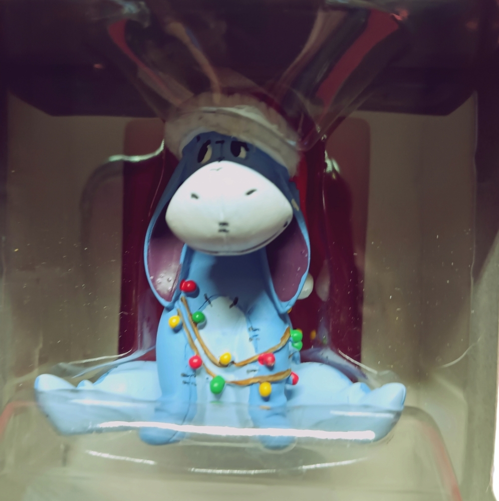 New in box Eeyore Disney Hallmark Christmas tree ornament